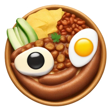 Bandeja paisa frijoles sticker