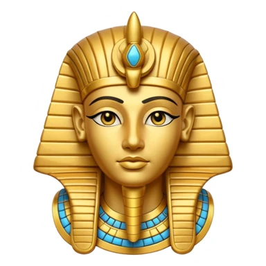 Pharaoh head sticker
