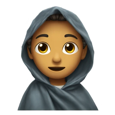 Me with blanket rainy day  sticker