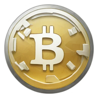 Crypto currency sticker