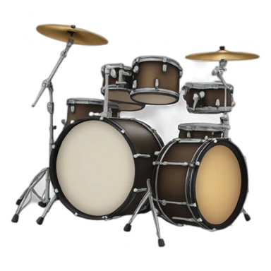Drums sticker