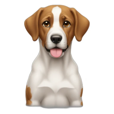 Köpek kediyi öpüyor sticker