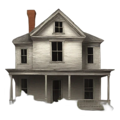 Abandoned House Built in 1823 sticker