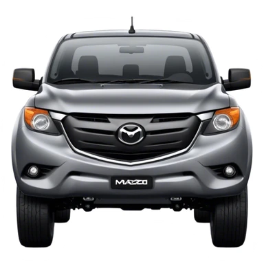 Mazda BT-50 - Mazda (Model Year: 2022) (Iconic colour: Dark Silver) sticker