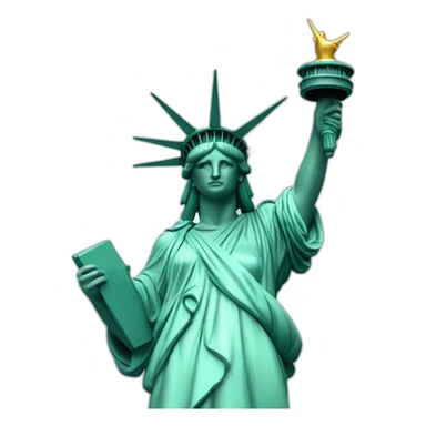 the statue of liberty sticker