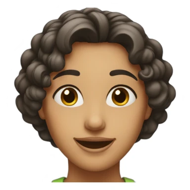 woman happy sticker