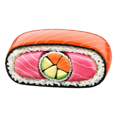 sushi rosa sticker