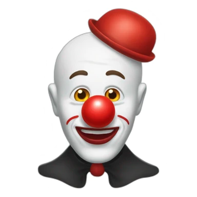 Ulf Kristersson clown nose sticker