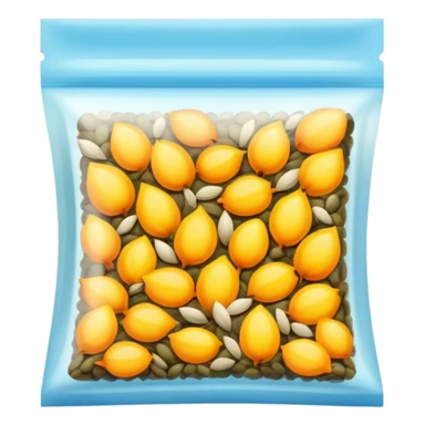 packet of seeds sticker