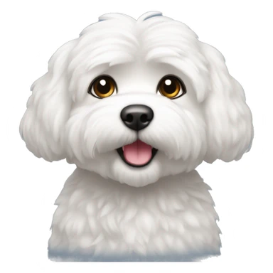 Bichón Maltés  sticker