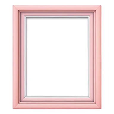 Light pink picture frames  sticker