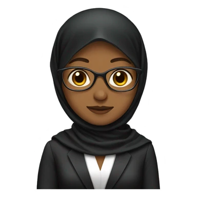 Lawyer wear hijab sticker