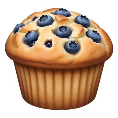 Blueberry muffin sticker