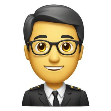 Secrétaire qui prend note sticker