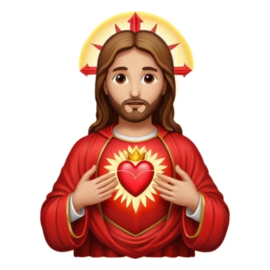 Sacred heart of Jesus  sticker