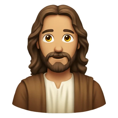 jesus pensando sticker