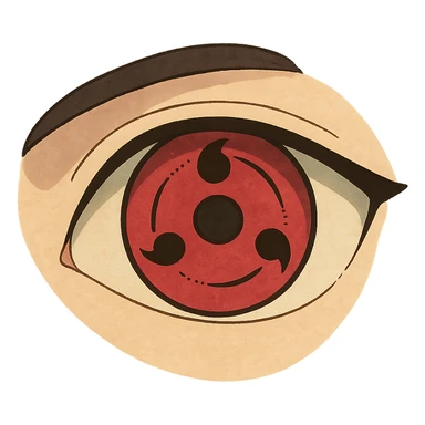 sharingan eye sticker