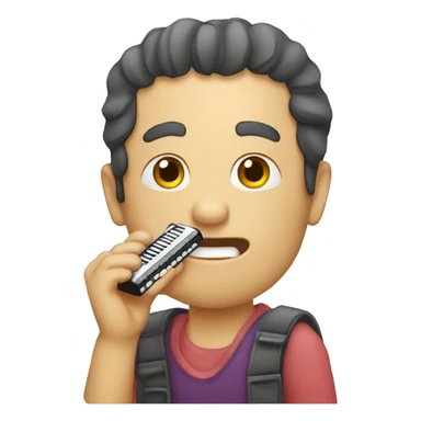 harmonica sticker