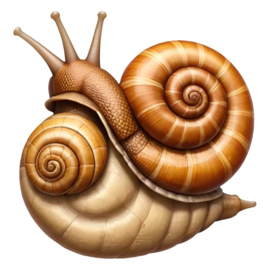 snail + anatomical heart sticker