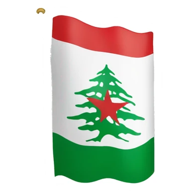 Lebanese forces flag sticker