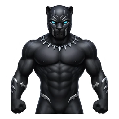 Black panther sticker