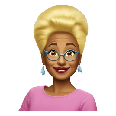 Michele Pawk as Mayzie La Bird in Seussical the Musical sticker