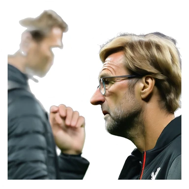 Jurgen Klopp facepalm emoji sticker