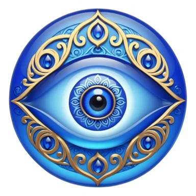 Turkish amulet against the evil eye sticker