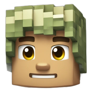Minecraft heureux sticker
