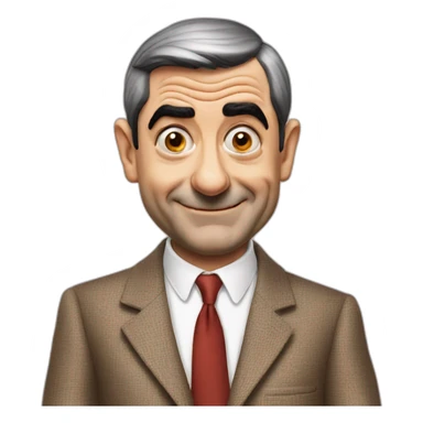 Mister bean sticker