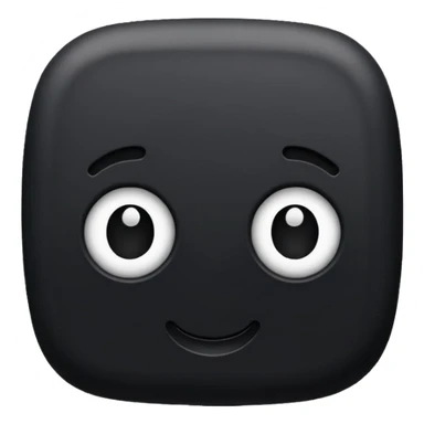 Black doodle sticker