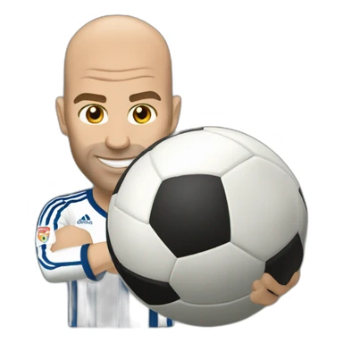 Zinédine Zidane sticker