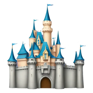 disney castle  sticker