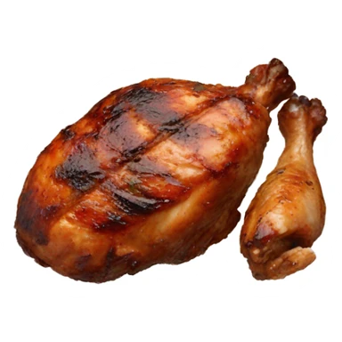 jerk chicken sticker