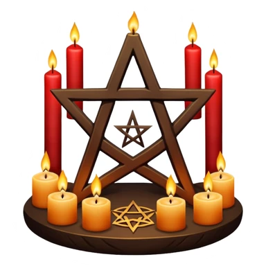 satanic ritual sticker