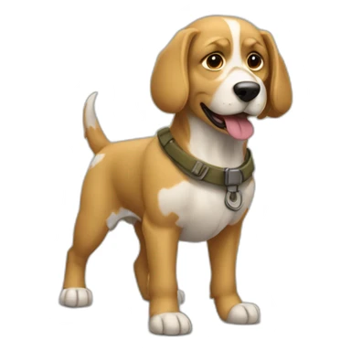 Chienne de guerre sticker