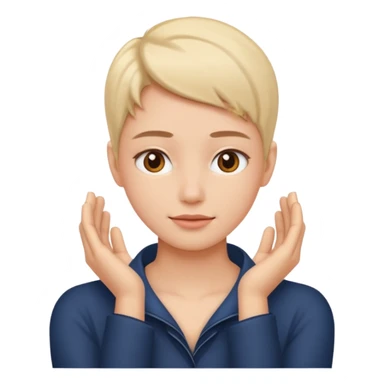 no like one with their hands around their neck sticker