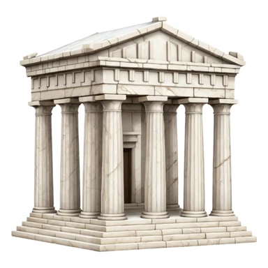The Greek Temple sticker