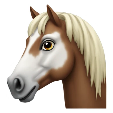 horse head sticker