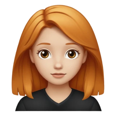 Make one girl with blonde hair and a second girl with ginger hair and one with brown hair  sticker