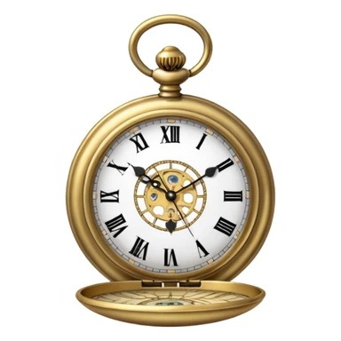 pocket watch sticker