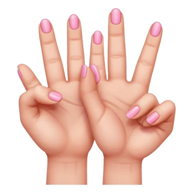 Two hands hooking pinky fingers sticker