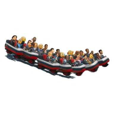 roller coaster sticker