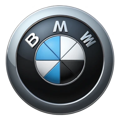 Bmw logo sticker
