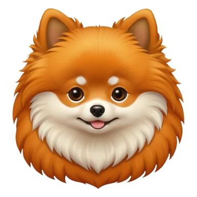 Pomeranian emoji sticker