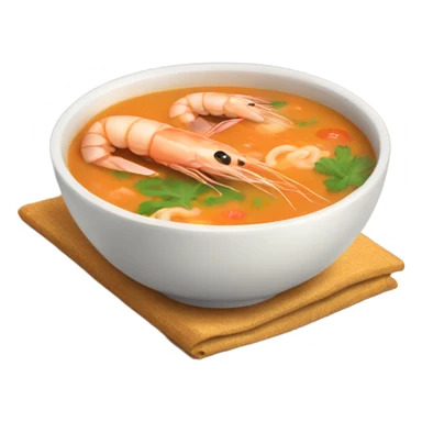 shrimp soup sticker