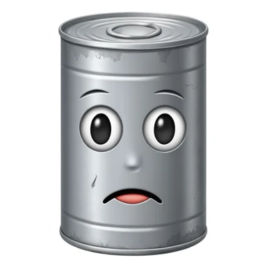 
expressionless tincan sticker