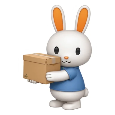 miffy with box sticker