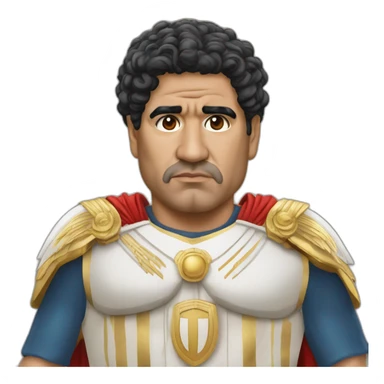 Maradona-dressed-as-a-Roman-emperor sticker