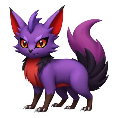 Noibat-Noivern-Litten-Zorua-Hybrid sticker